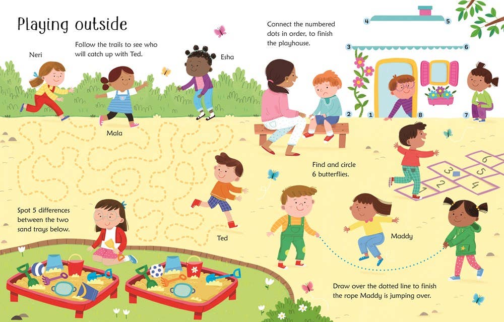 Wipe-Clean Starting School Activities
