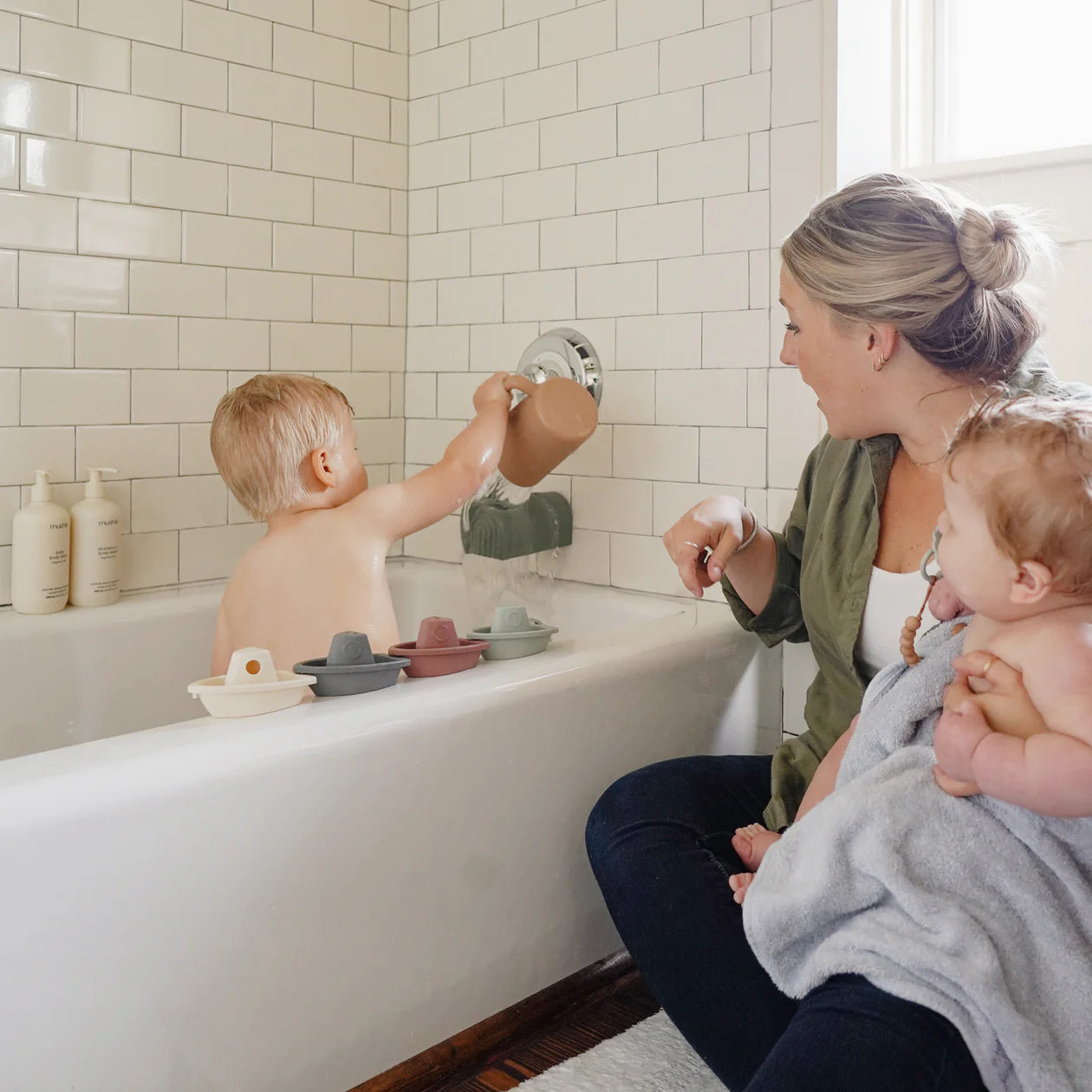 Mushie Bath Boats | Original