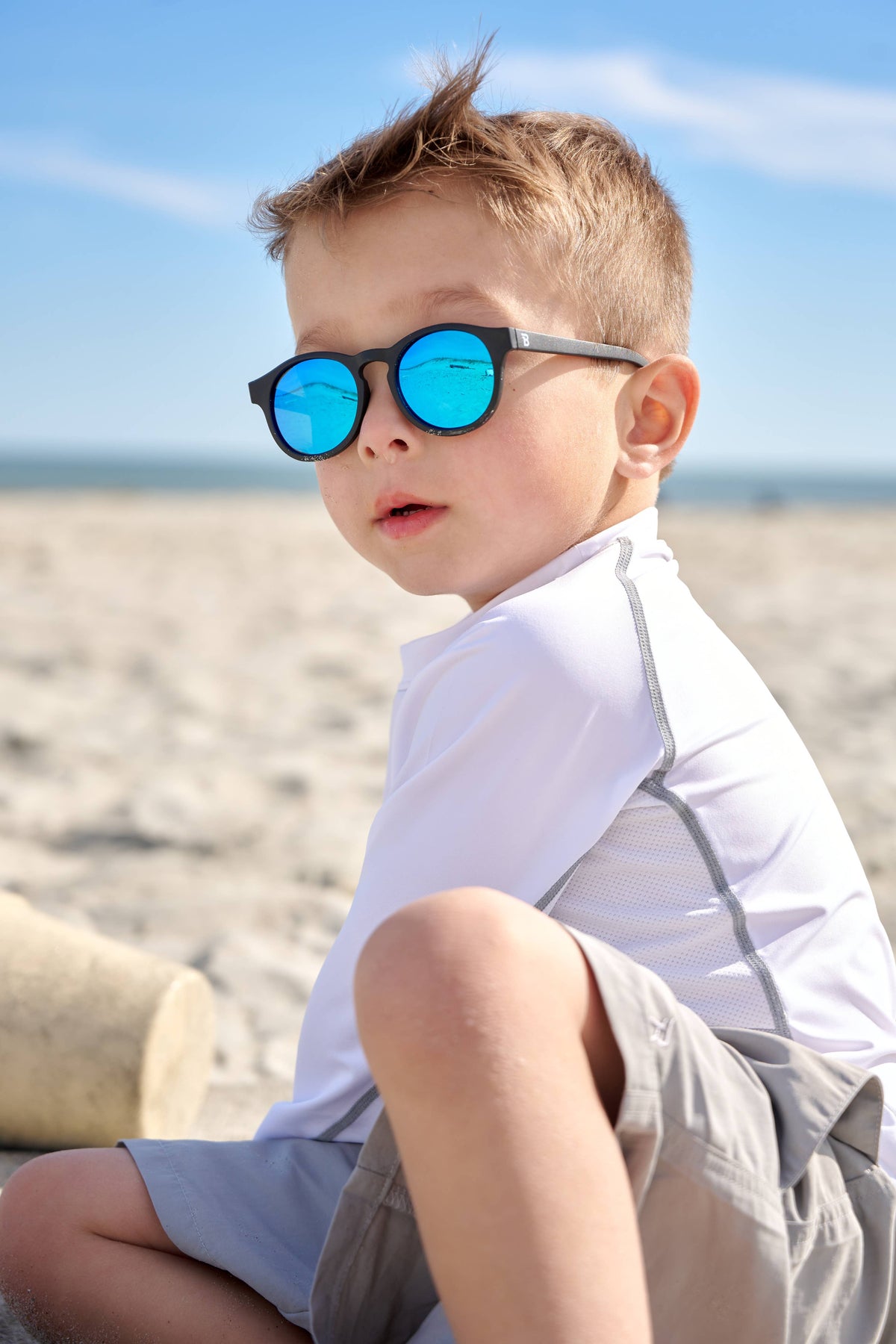 Babiators Polarized Keyhole Sunglasses | Jet Black