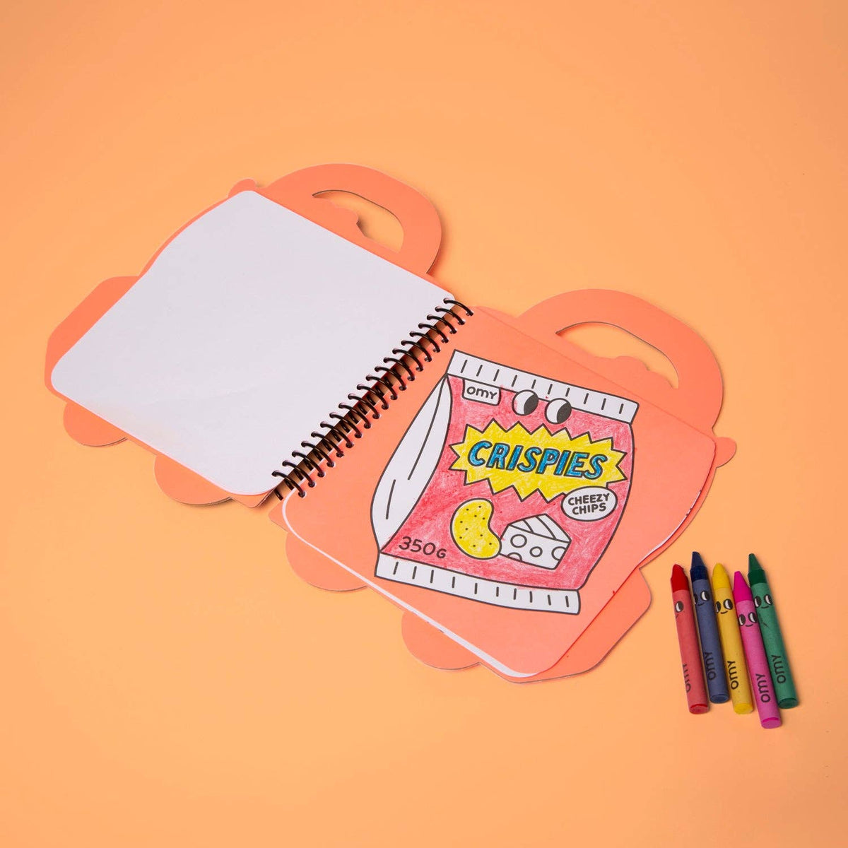 OMY Super Coloring & Sticker Book | Yummy