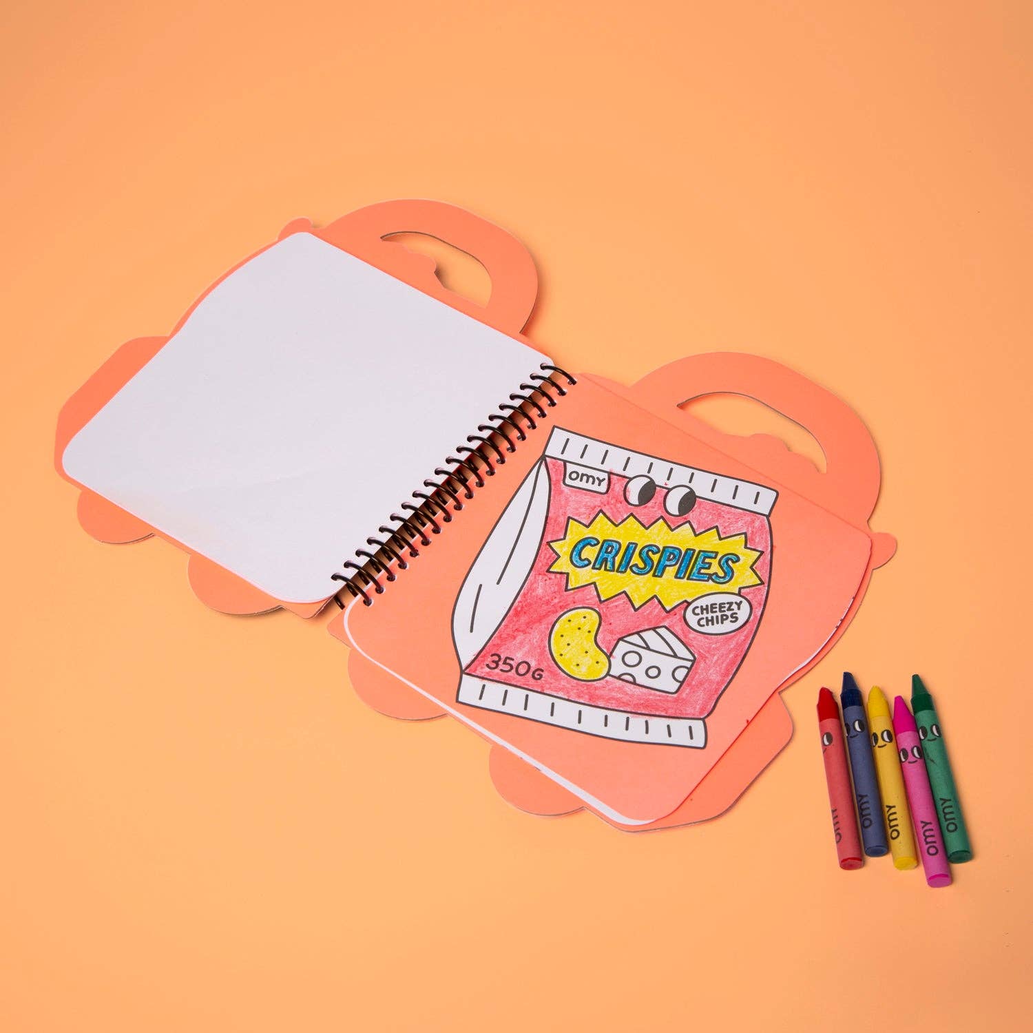 OMY Super Coloring & Sticker Book | Yummy