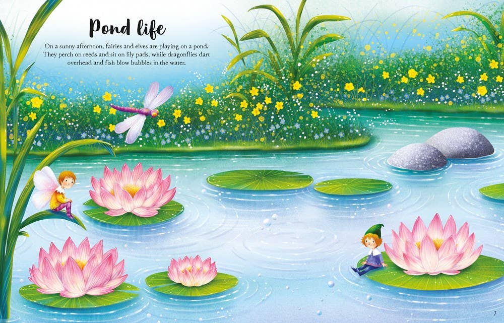 Usborne Fairies, Pixies and Elves Sticker Book