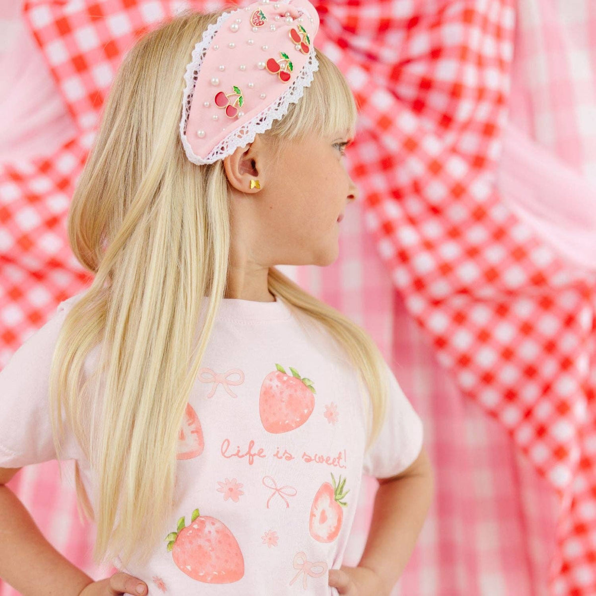 Sweet Wink Headband | Berry