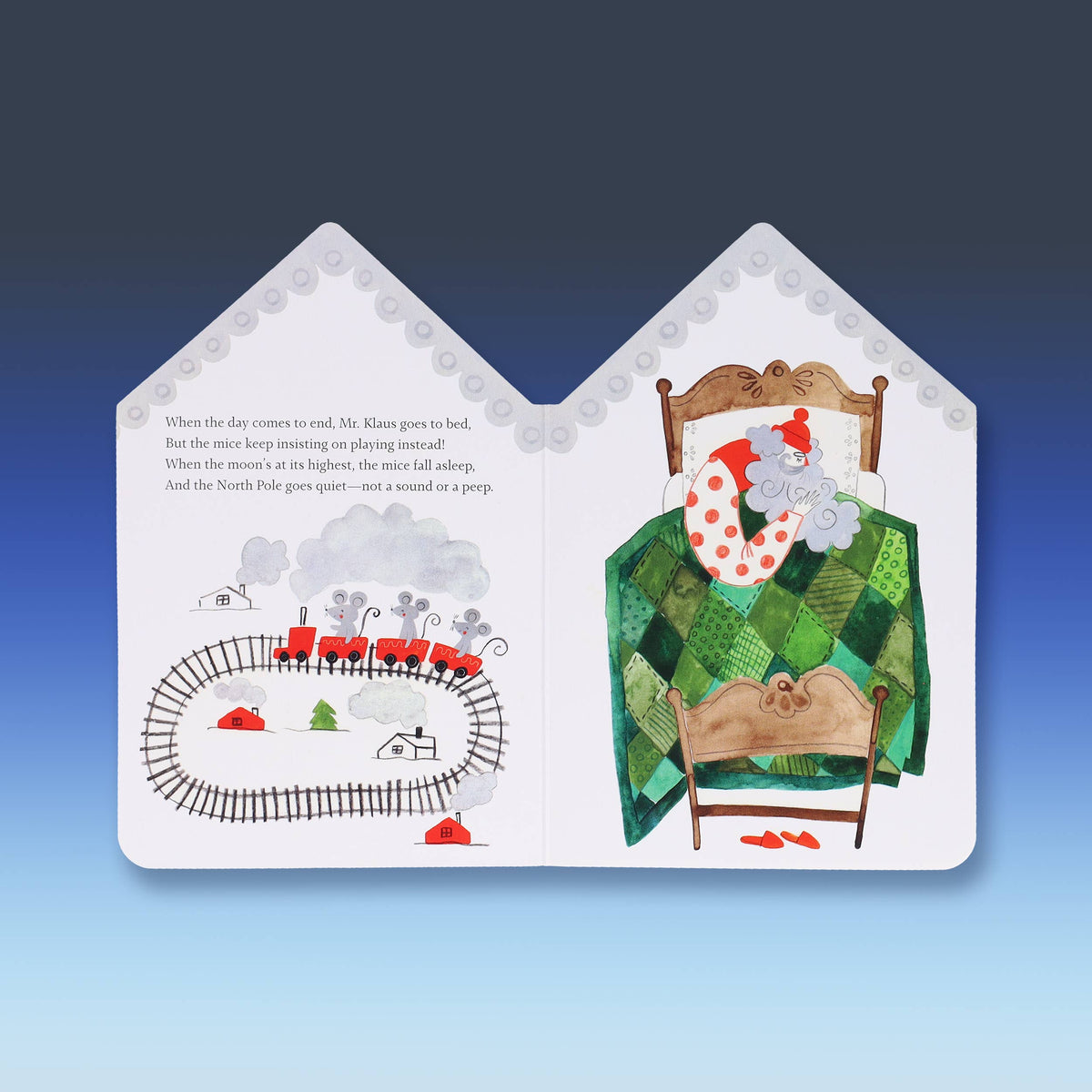 North Pole Village Mini Book Set