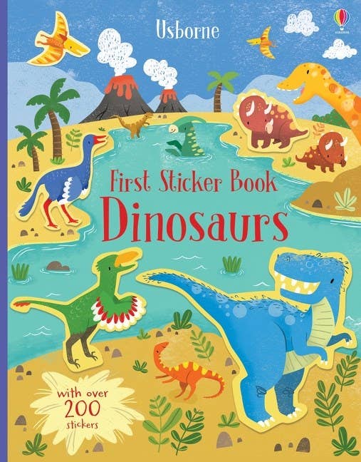 Usborne First Sticker Book | Dinosaurs