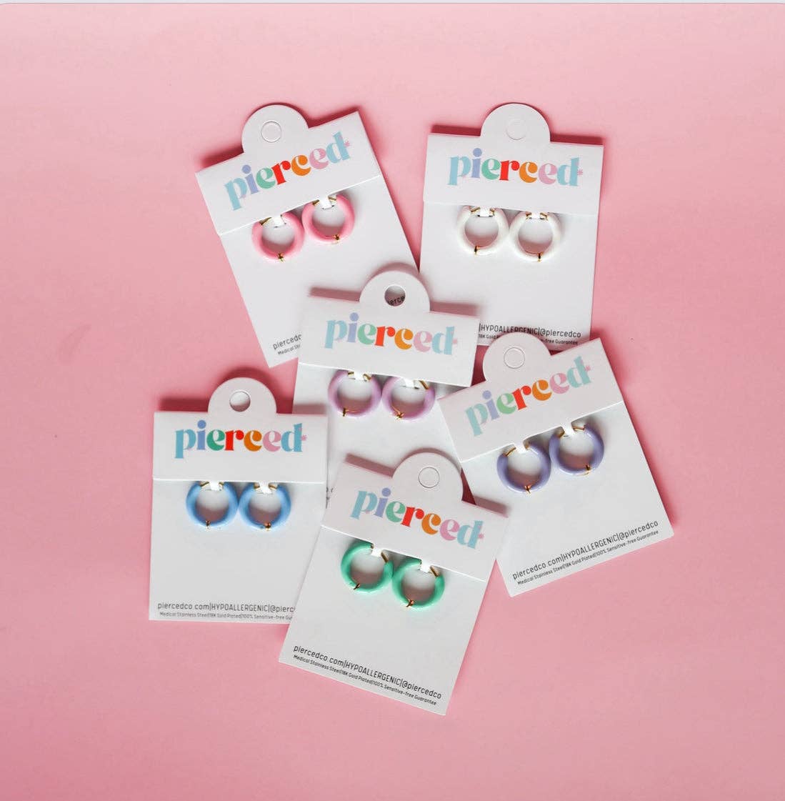 Pierced Co Color Huggies | Assorted