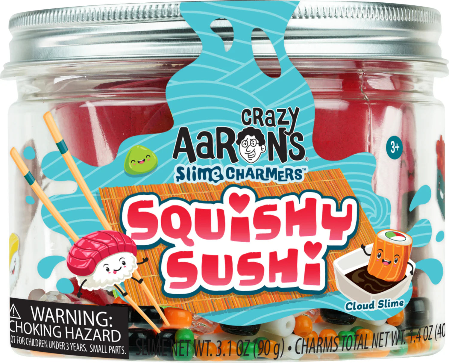 Crazy Aaron's I Squishy Sushi Slime Charmers