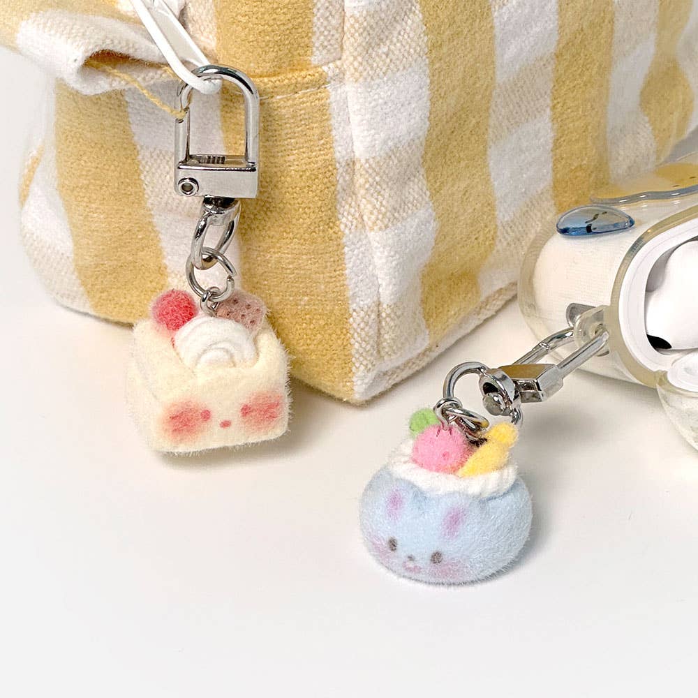 Fuzzy Cake Keychain Blind Box