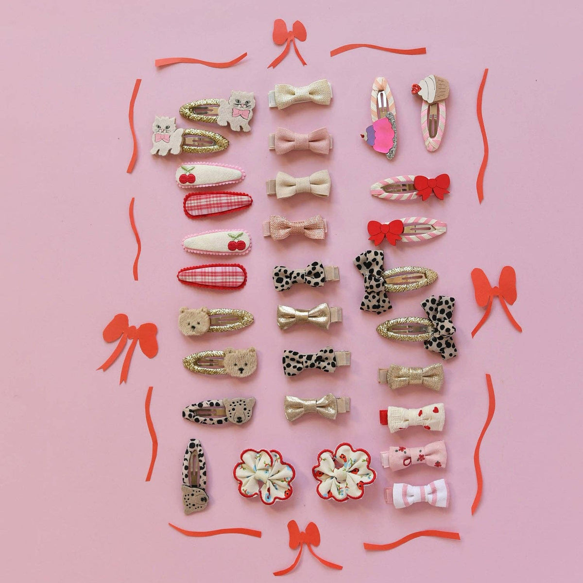 Rockahula Kids Martha Ditsy Scallop Bow Clips