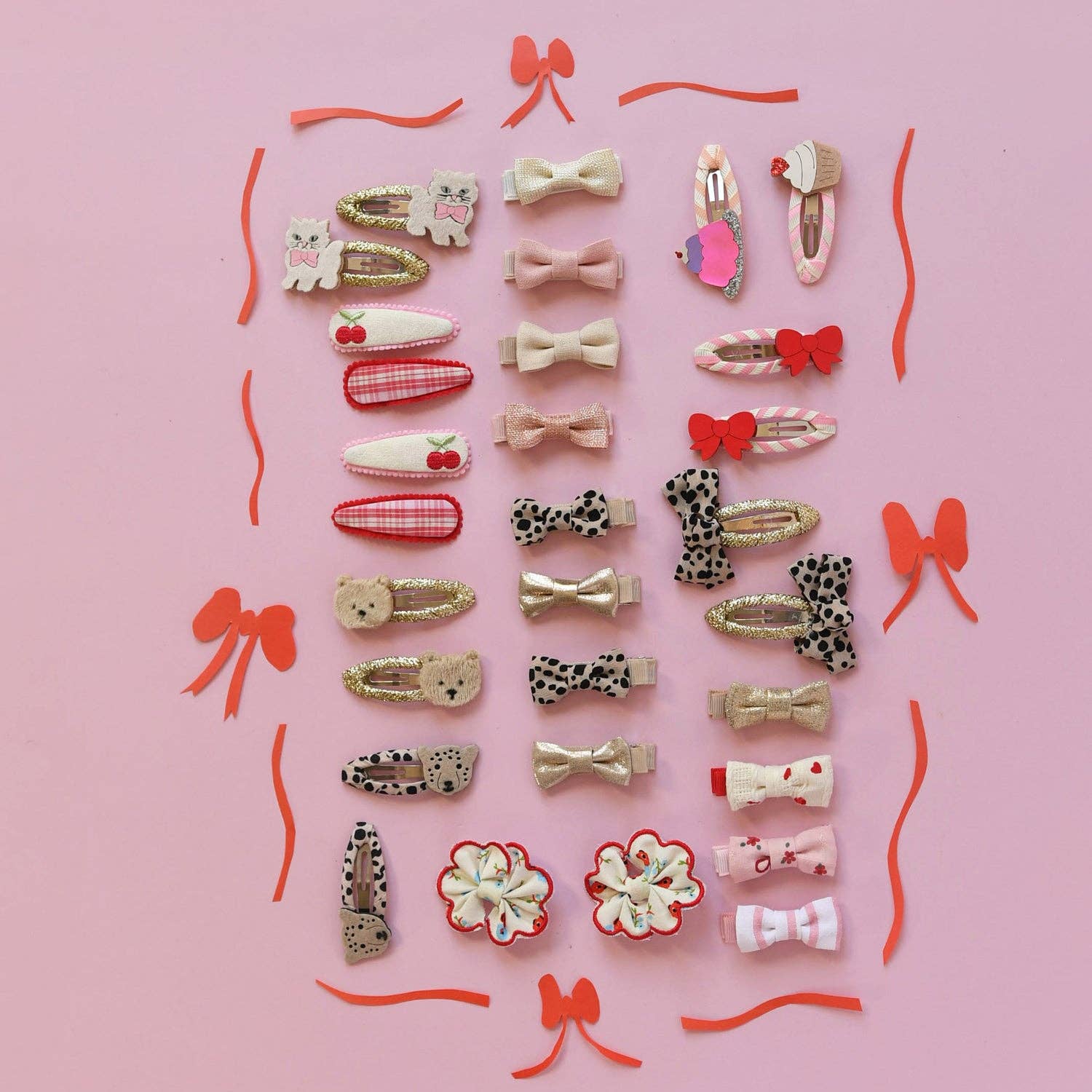 Rockahula Kids Martha Ditsy Scallop Bow Clips