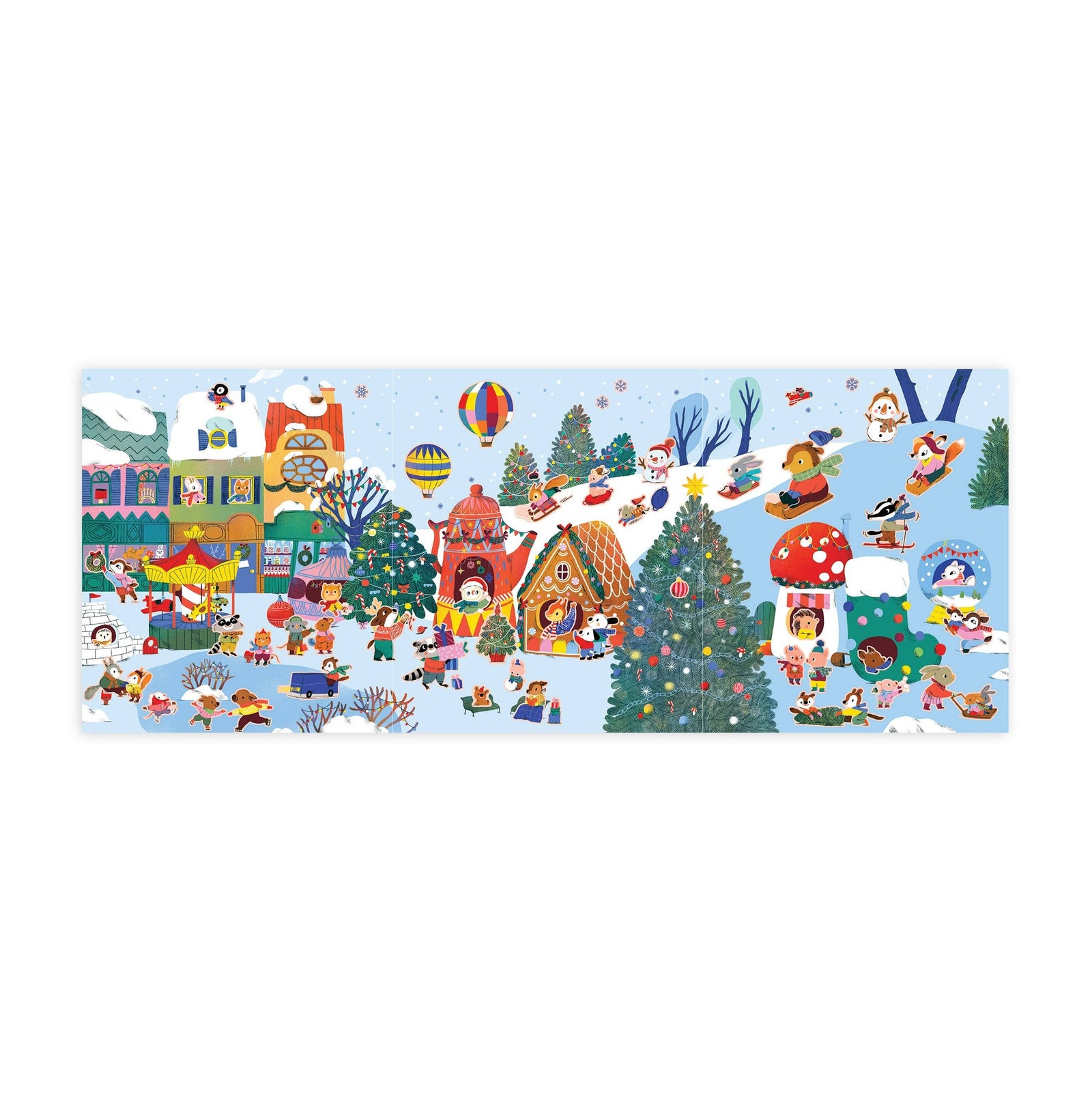 Christmas Village | Sticker Reusable