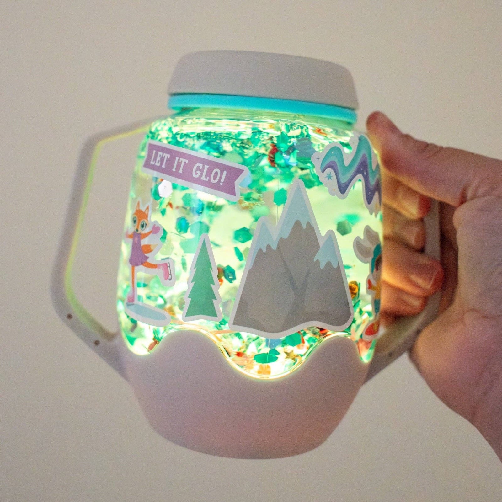Glo Pals Sensory Snow Globe Gift Set