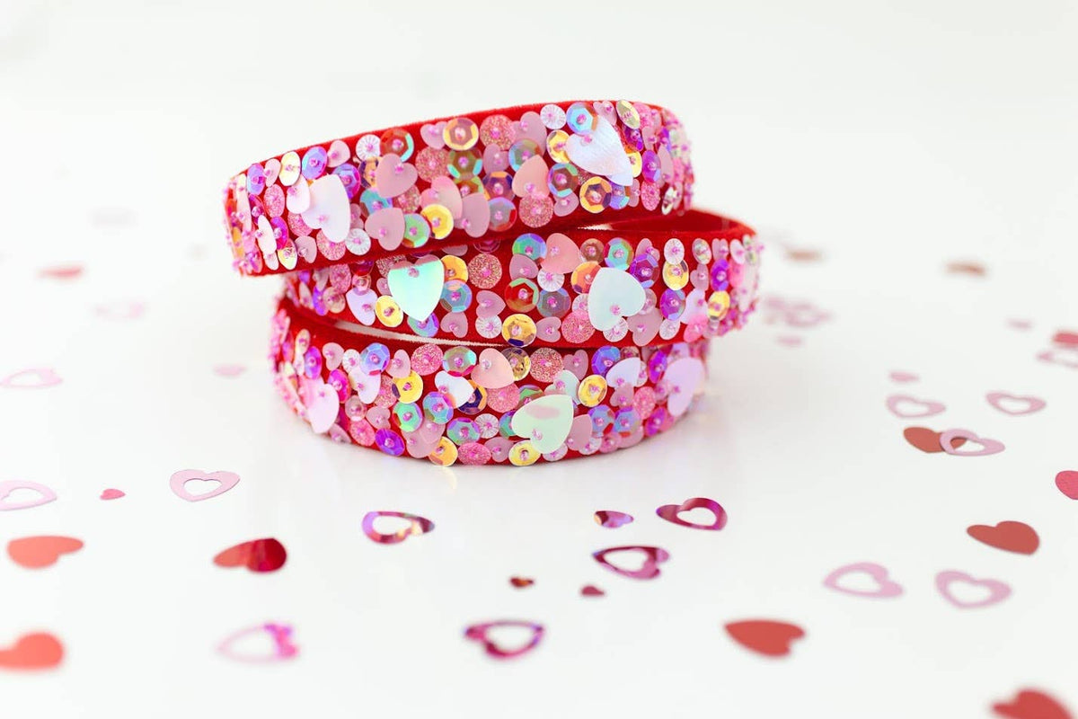 Beaded Headband | Valentine Vibes