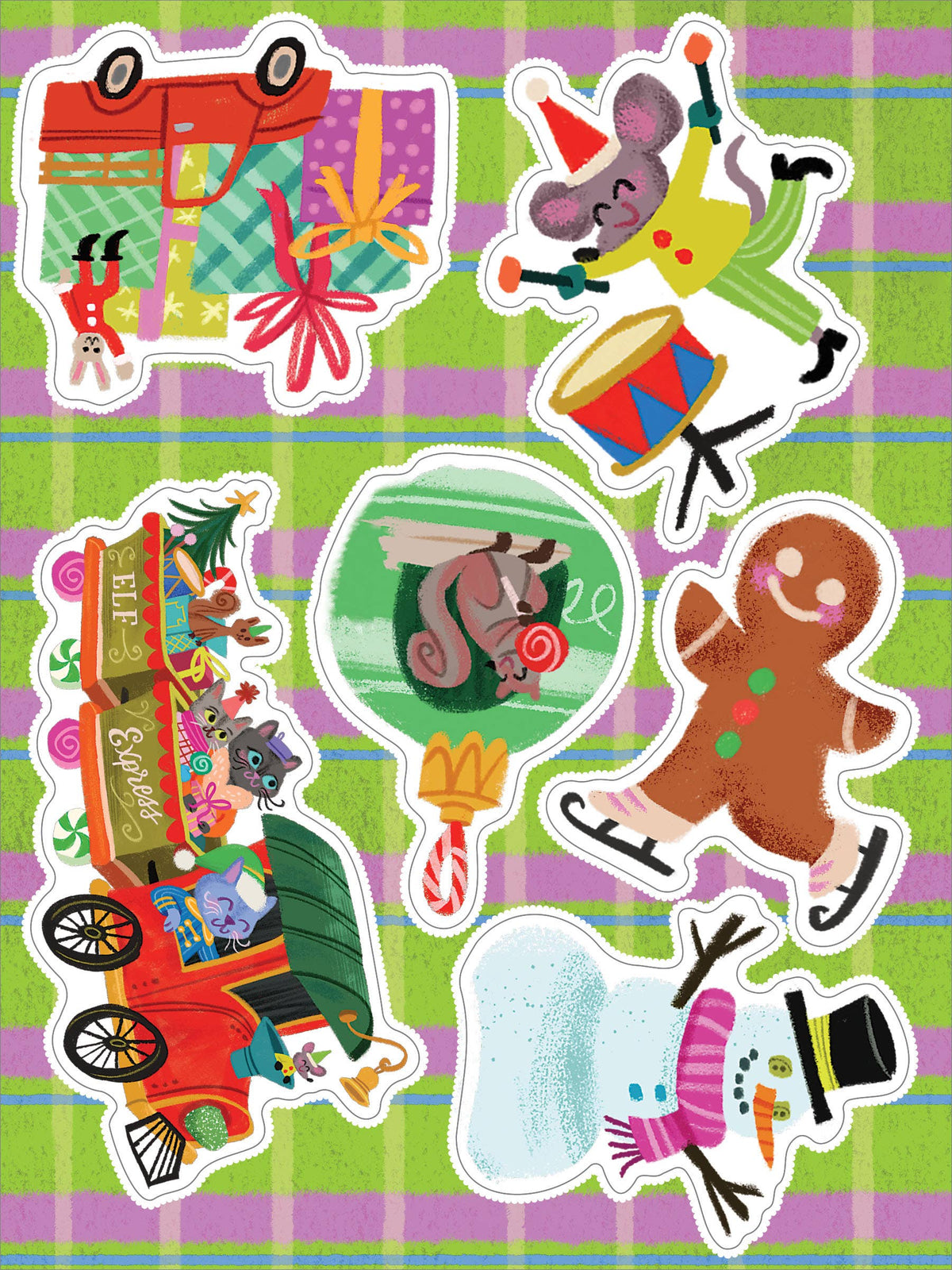 eeBoo Christmas Sticker Book