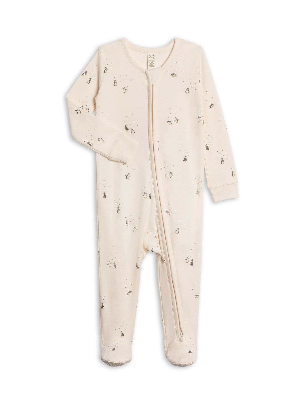 Colored Organics Peyton Zipper Sleeper | Penguin