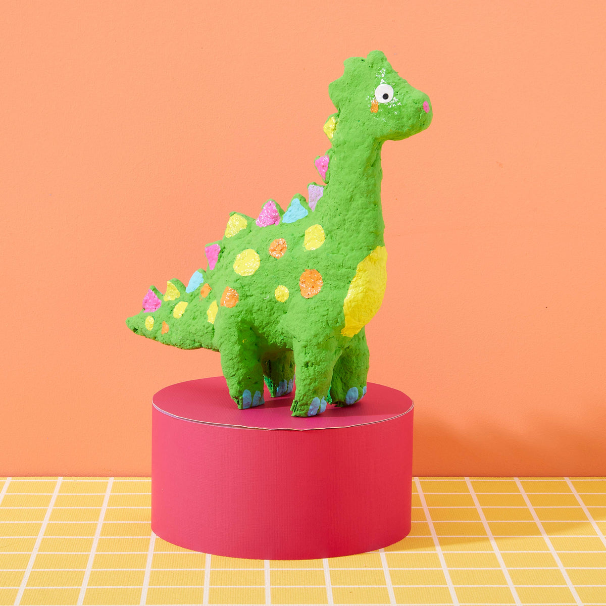 Bright Stripes Paper Mache All Day Kit