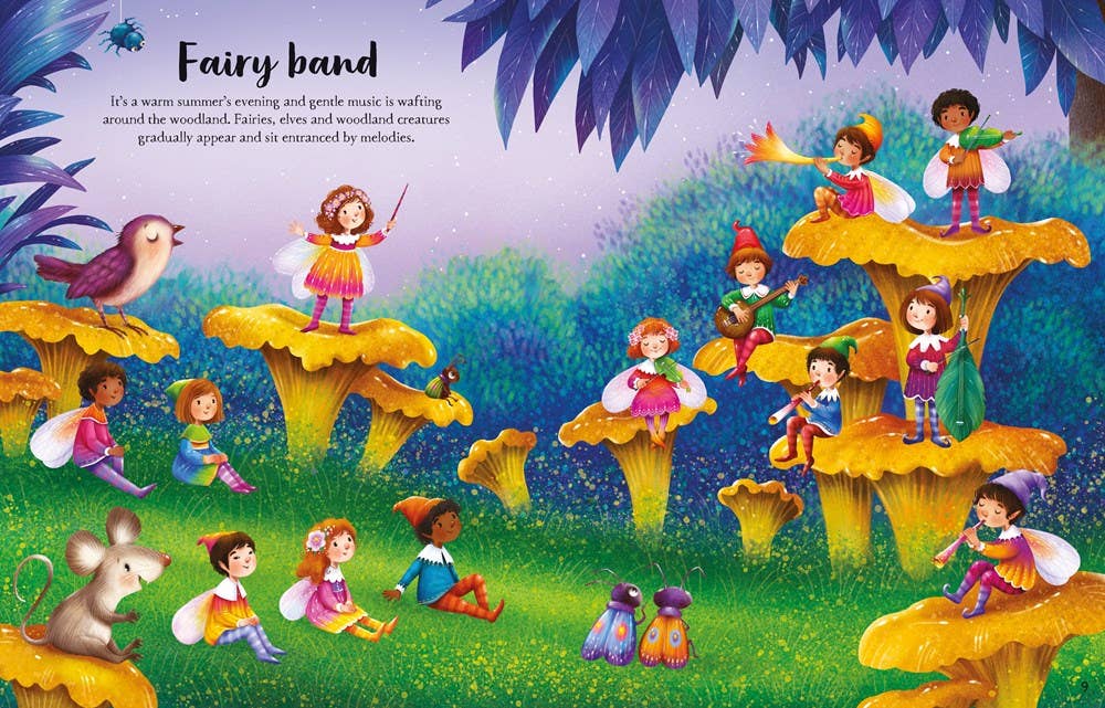 Usborne Fairies, Pixies and Elves Sticker Book