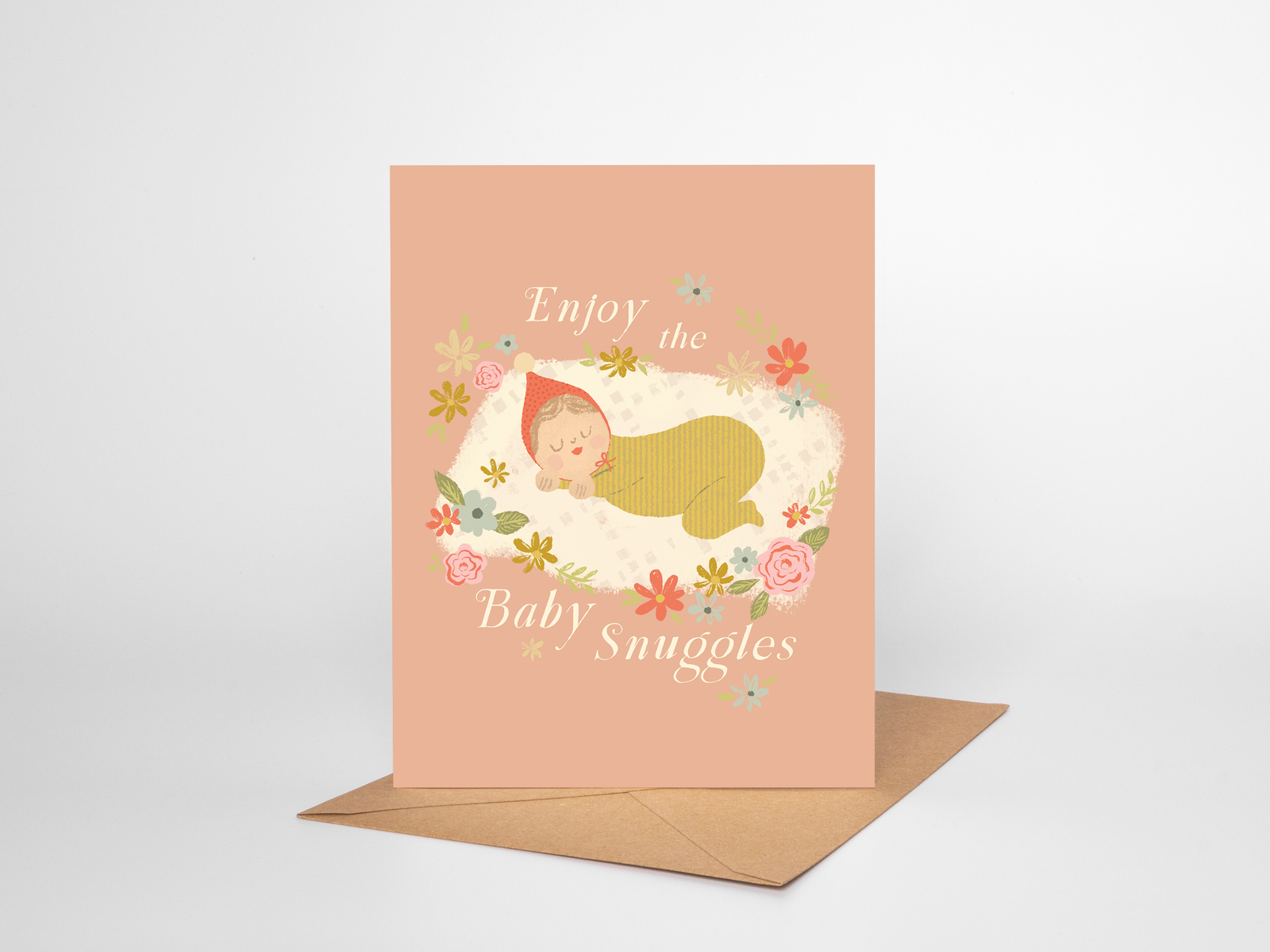 Baby Snuggles Card | New Baby Card