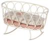 Maileg Cradle with Sleeping Bag | Rose