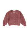 Rylee + Cru Boxy Drop Cardigan | Raspberry