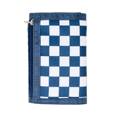 Checkered Velcro Wallet | Multiple Colors