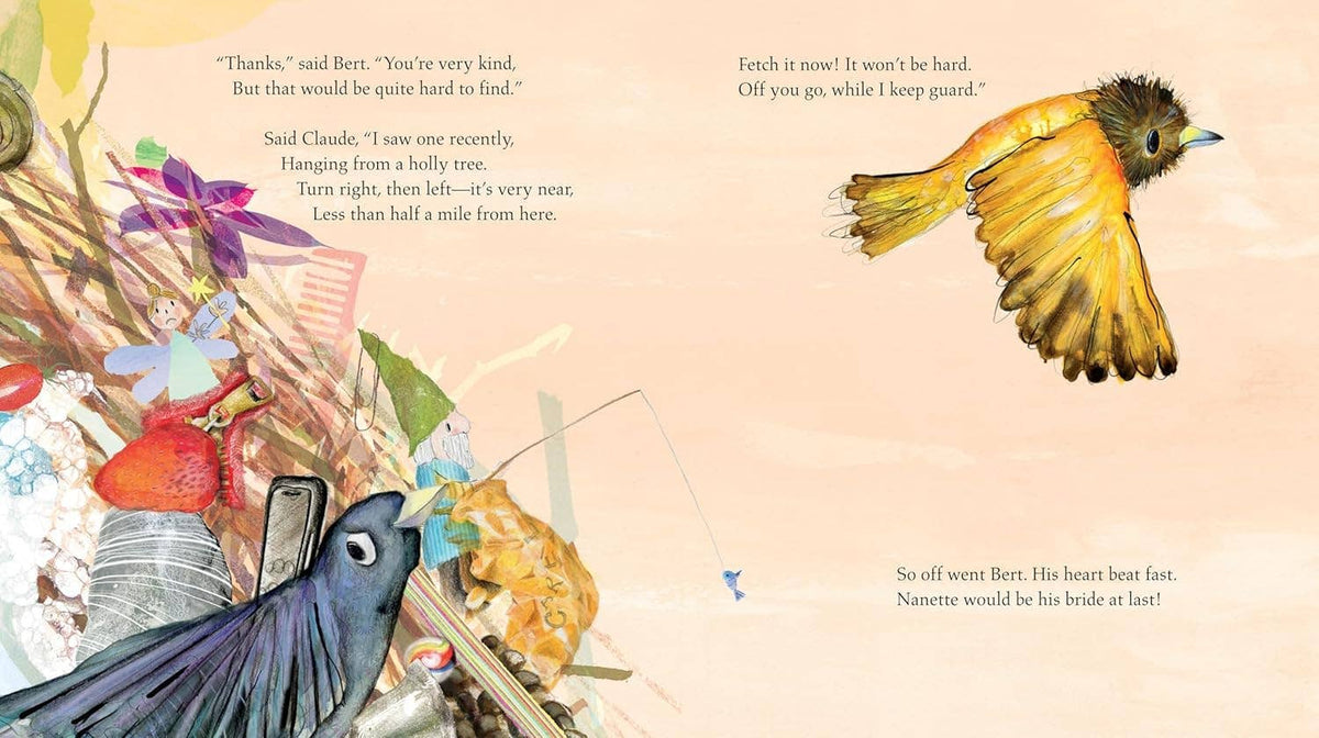 Bert, the Bowerbird | The small bird with a big heart