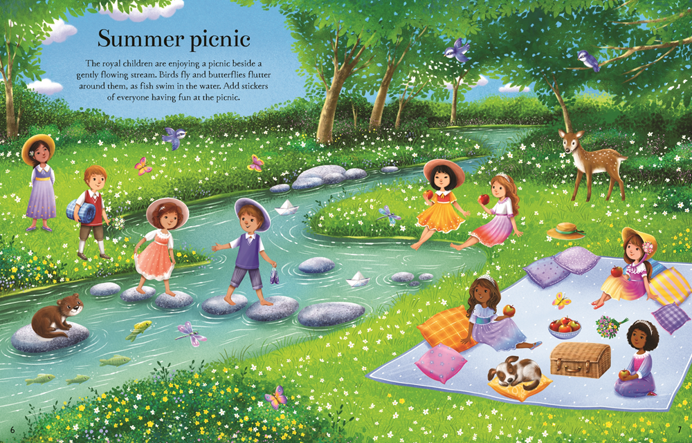 Usborne Princesses Sticker Book
