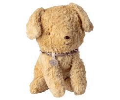 Maileg Small Puppy Plush | Soft Sand