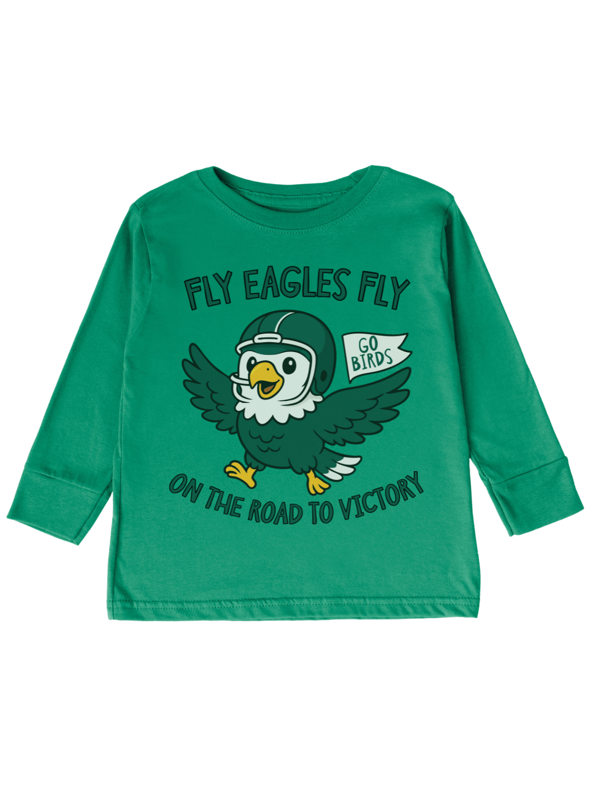 Fly Eagles Fly Kids Longsleeve Tee