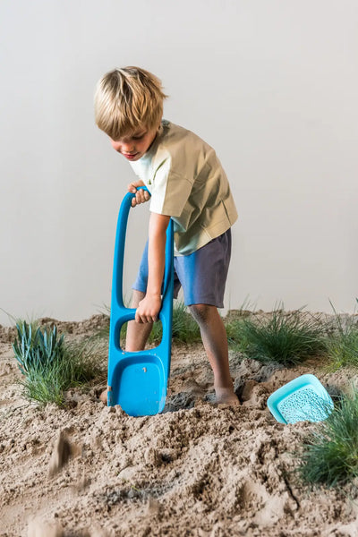 Kids' Easy Grip Beach Shovel | Ocean Blue