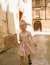 Good Apples Kids Twirl Dress | Thin Pink Stripes