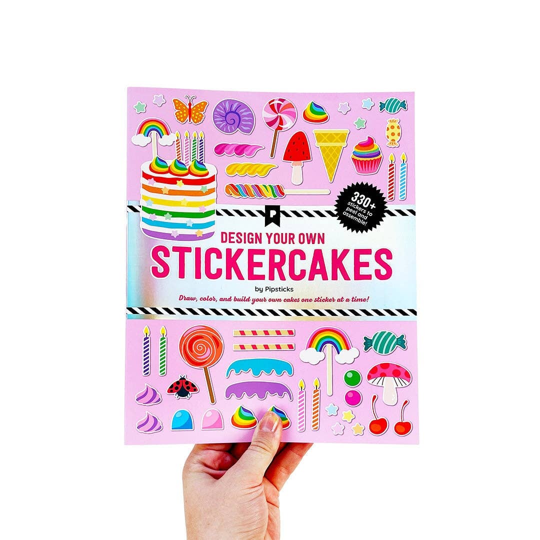 Pipsticks Design Your Own Sticker Book | Stickercakes