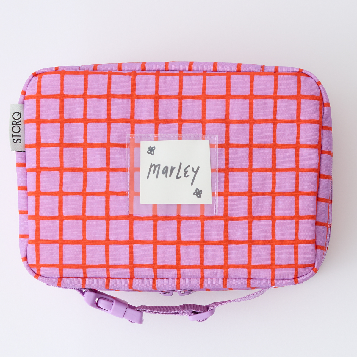 Kindred Bravely Cool Kid Lunch Box | Orchid Grid