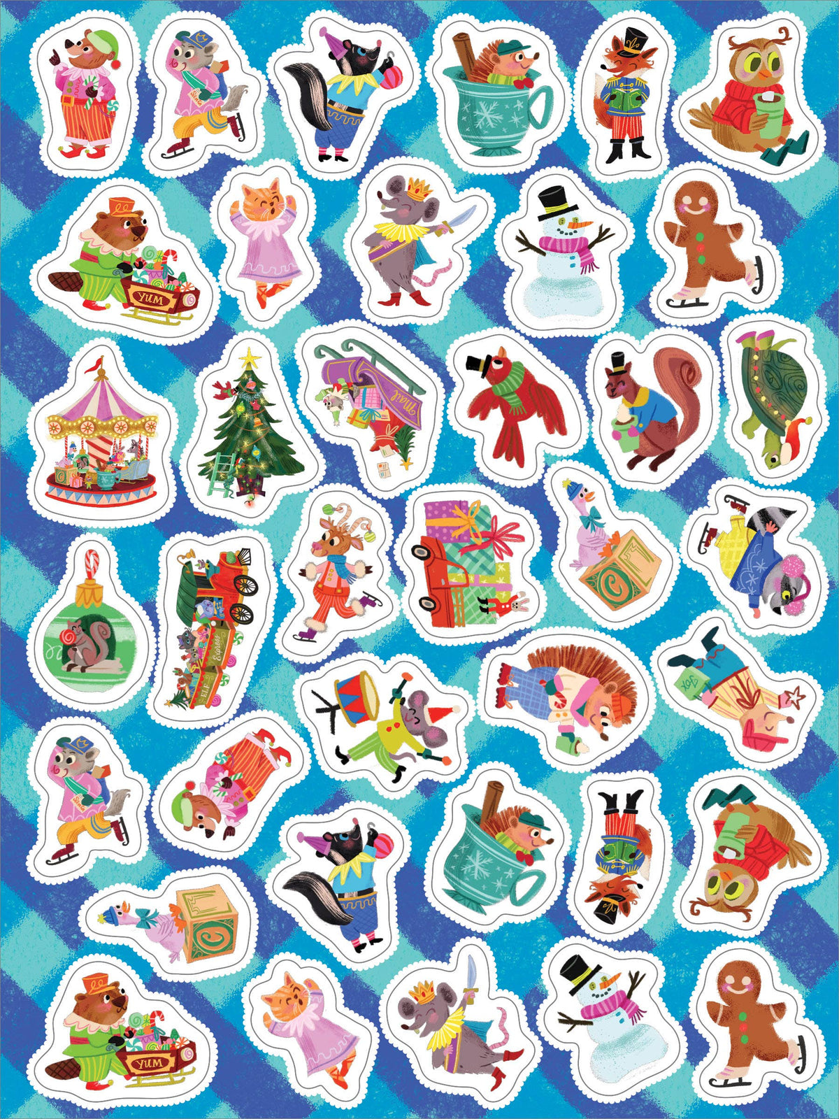 eeBoo Christmas Sticker Book