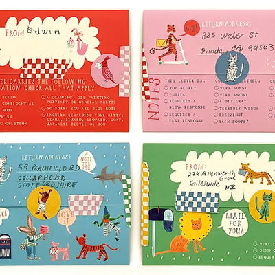Mr. Boddington's Studio Animal Menagerie Stationery Kit