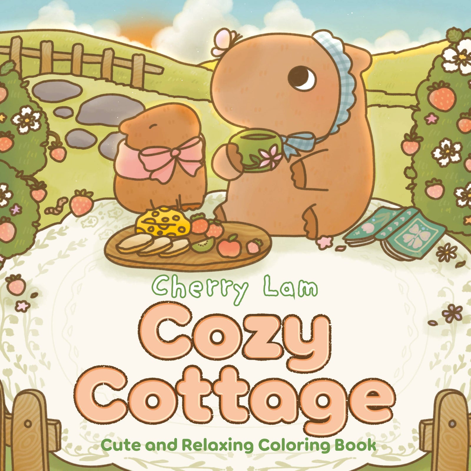 Cozy Cottage Coloring Book