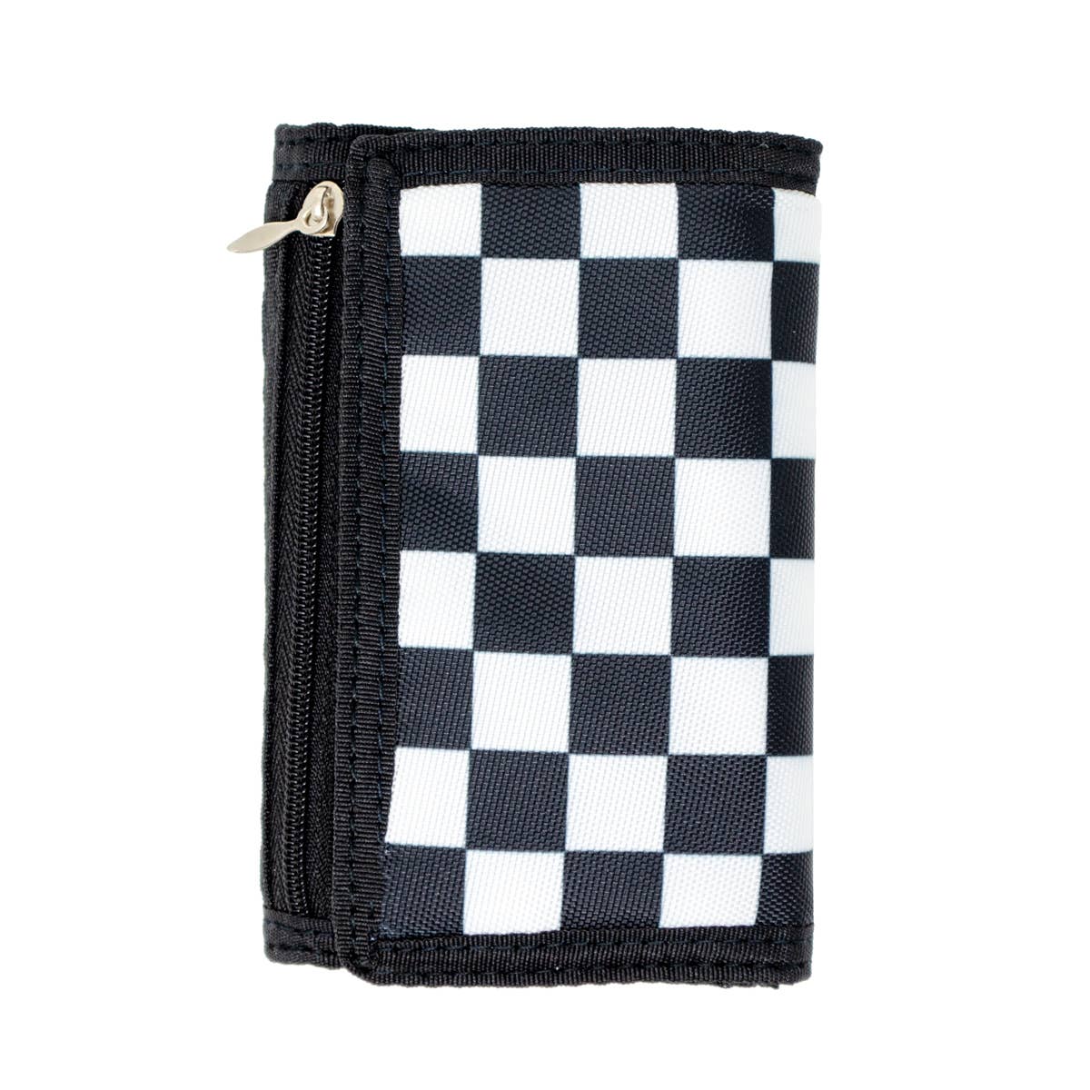 Checkered Velcro Wallet | Assorted Colors