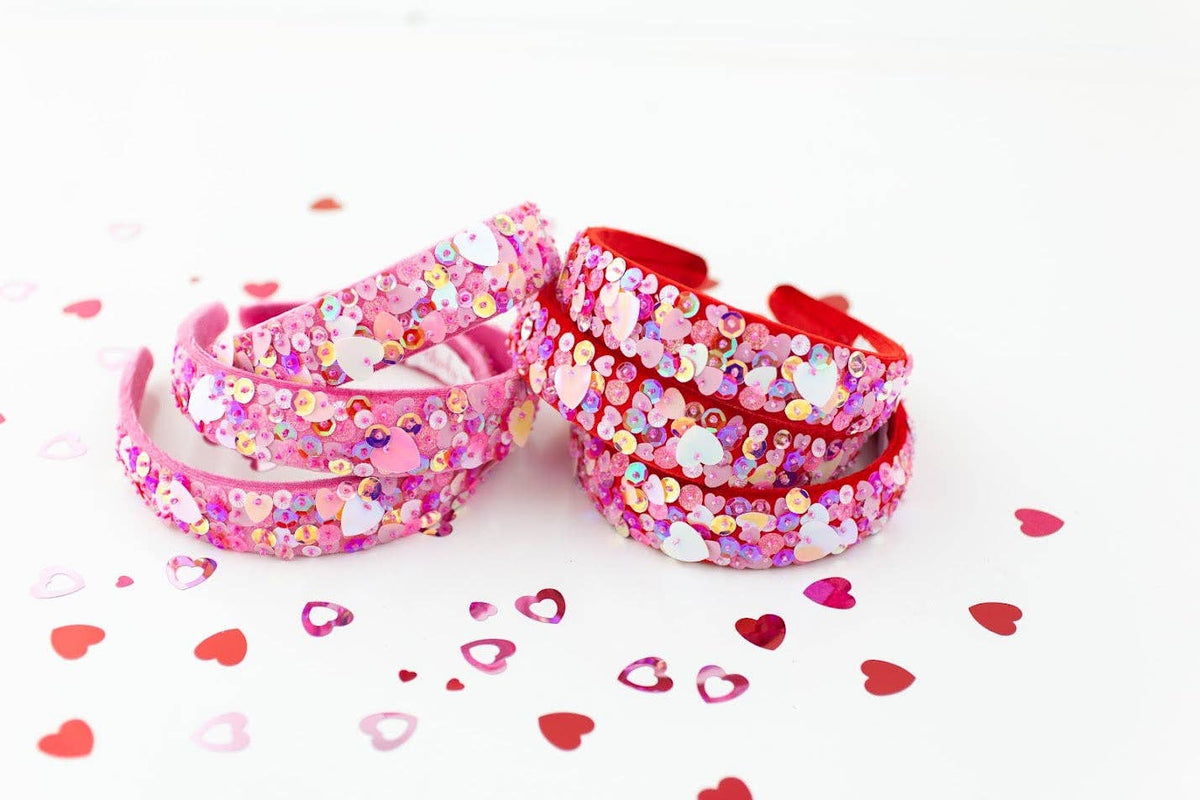 Beaded Headband | Valentine Vibes