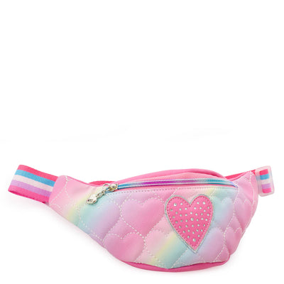 Heart Quilted Fanny Pack