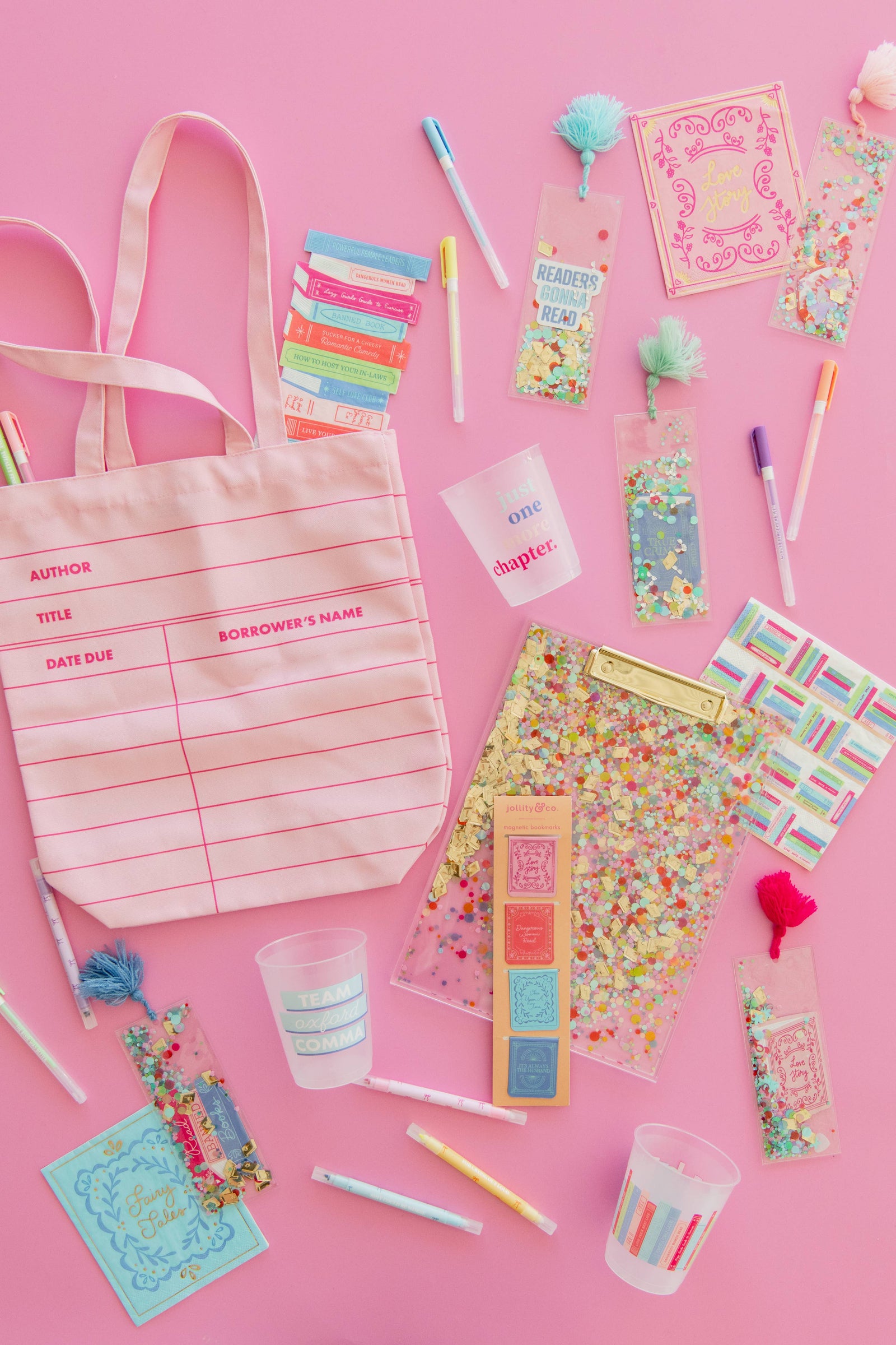 "Readers Gonna Read" Confetti Bookmark