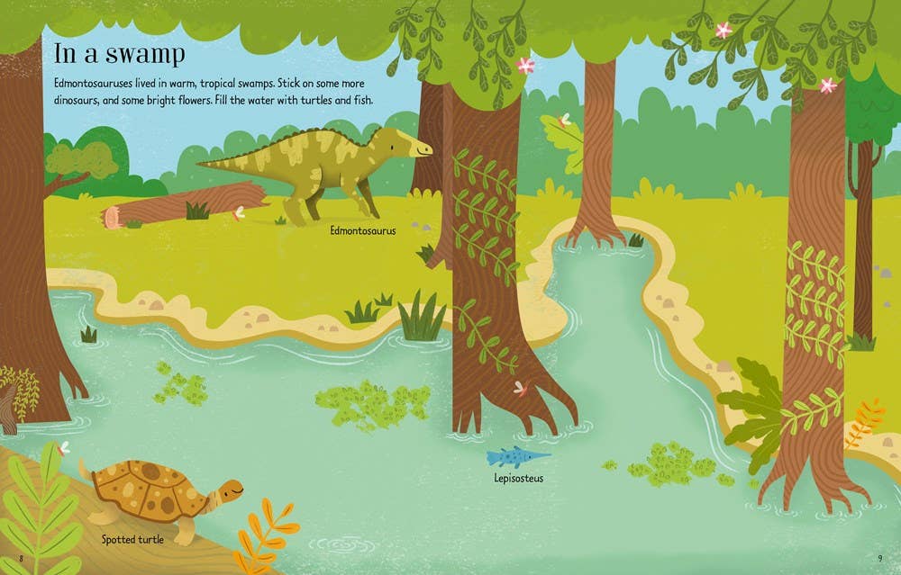 Usborne First Sticker Book | Dinosaurs