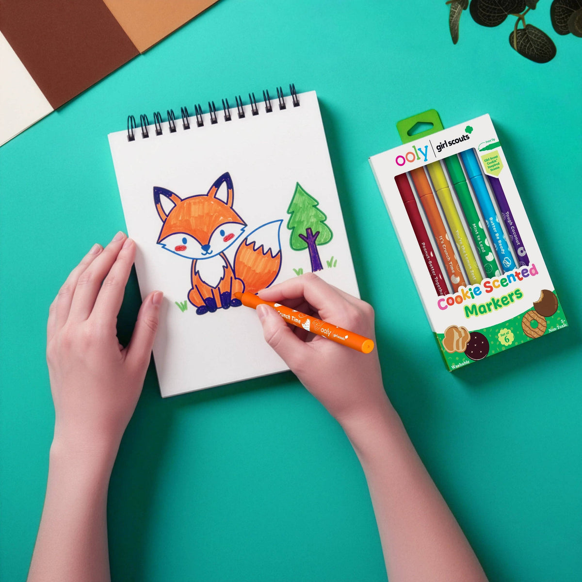OOLY x Girl Scouts: Cookie Scented Markers