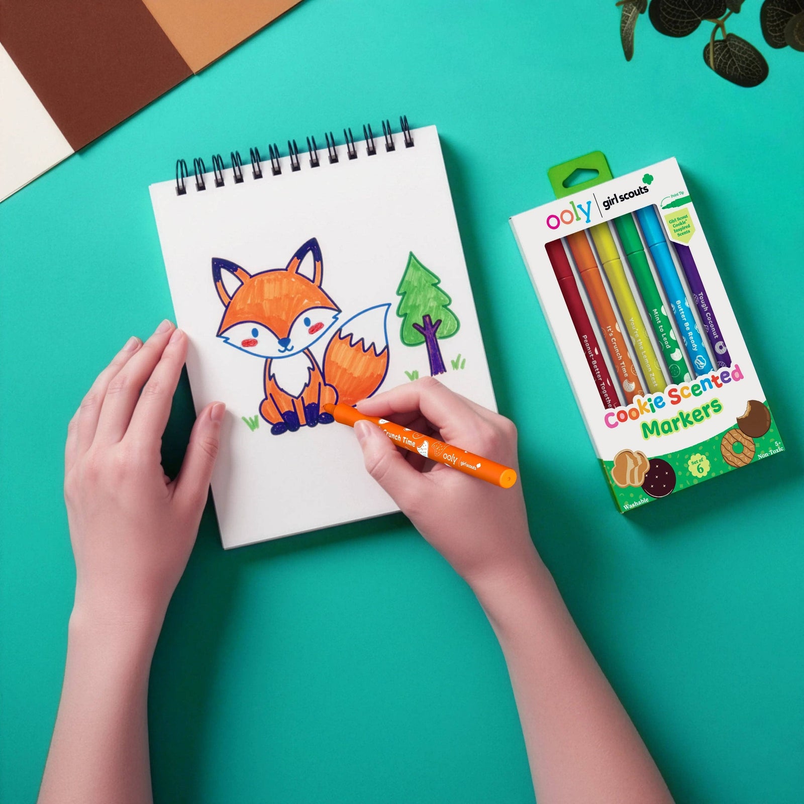 OOLY x Girl Scouts: Cookie Scented Markers