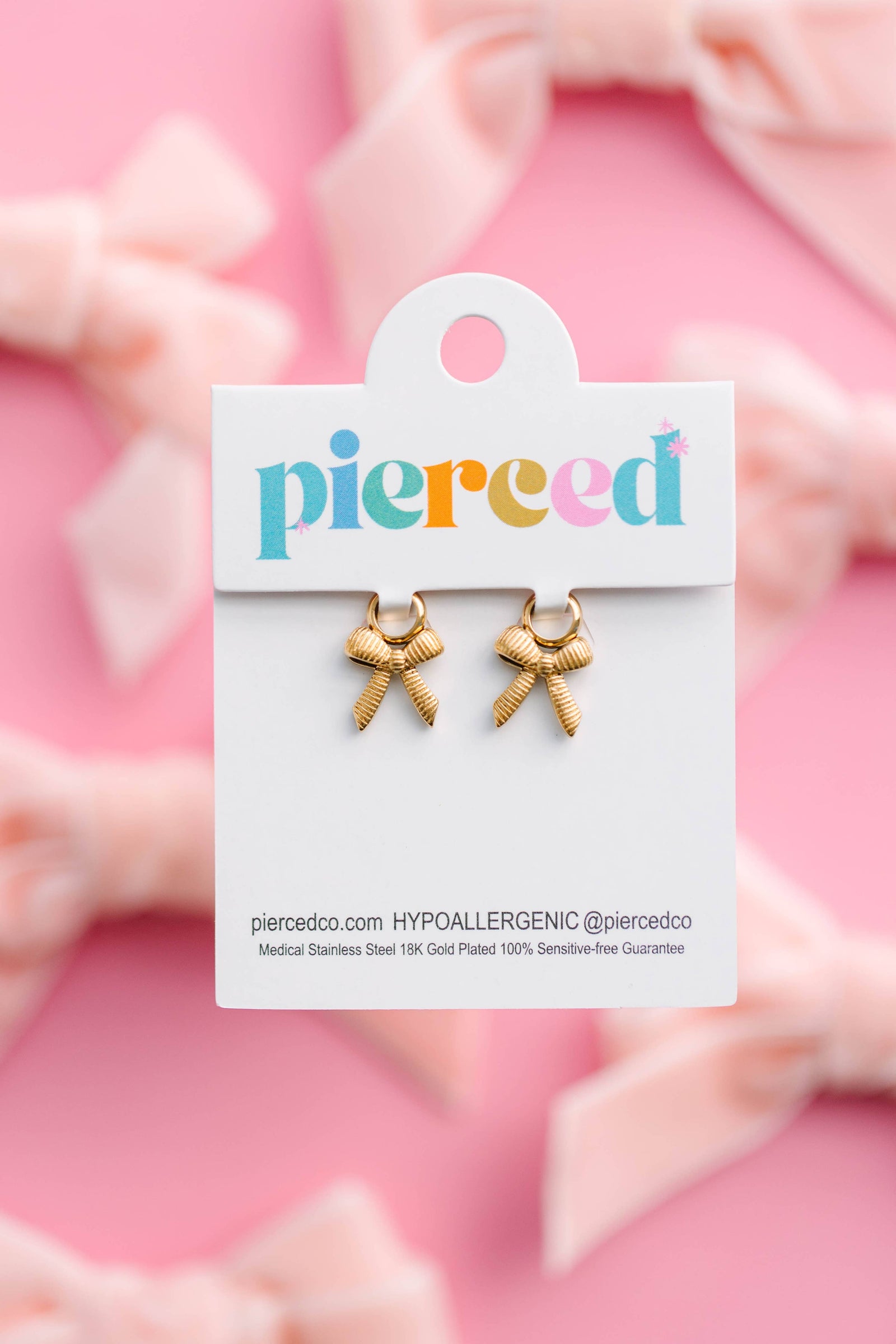 Pierced Co - Classic Bow Charms