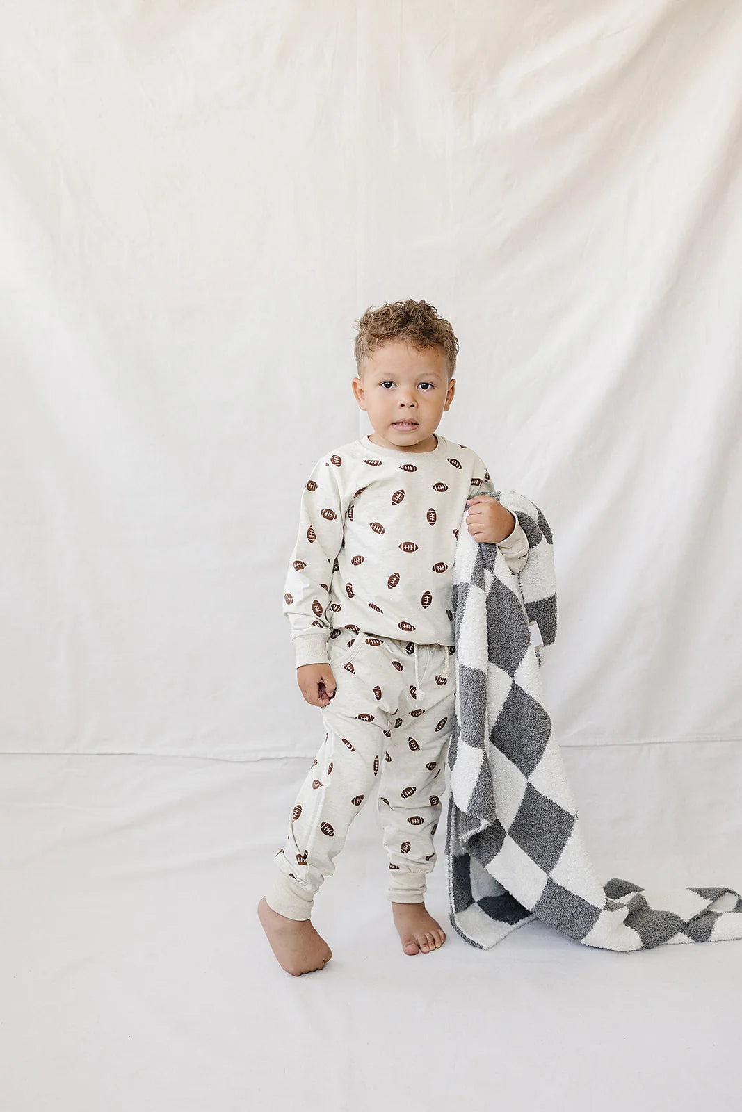 Mebie Baby | Football French Terry Set
