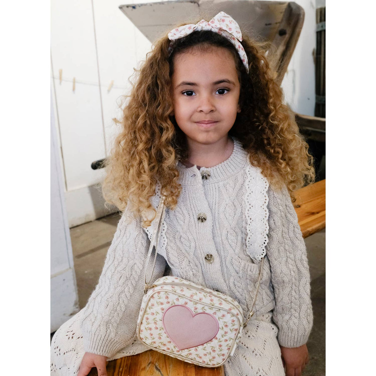 Rockahula Kids Patchwork Heart Bag