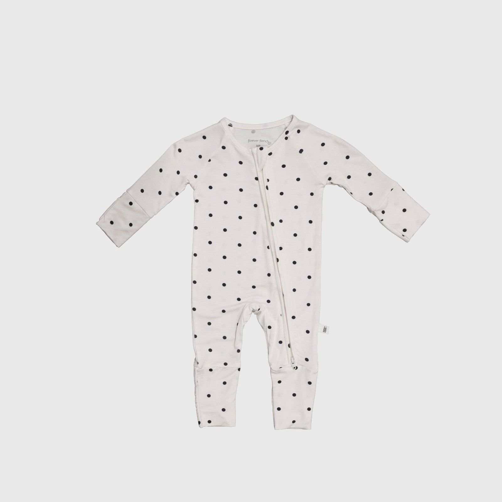 Forever French Baby - Bamboo Zip Pajamas | Annie