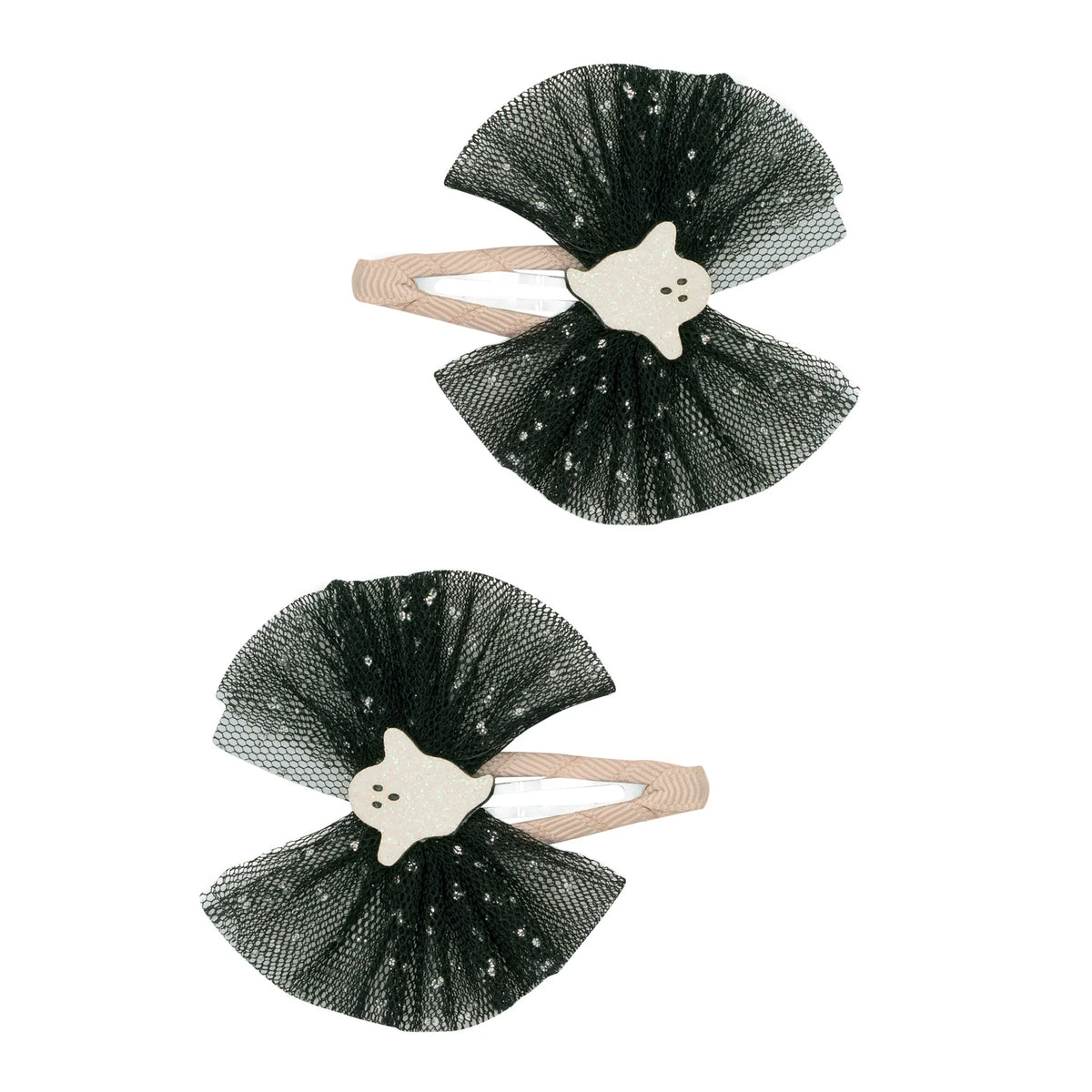 Mimi +Lula Ghoulish Ghost Tulle Hair Clips
