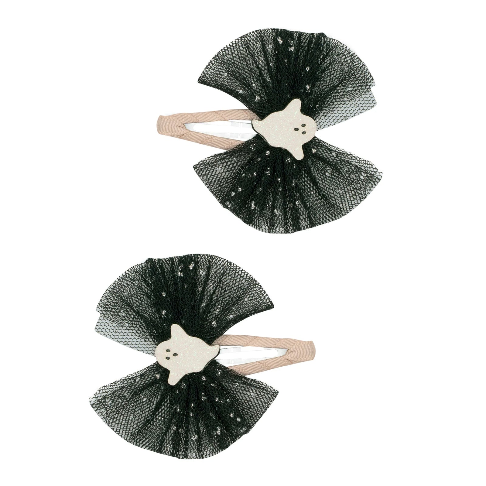 Mimi +Lula Ghoulish Ghost Tulle Hair Clips