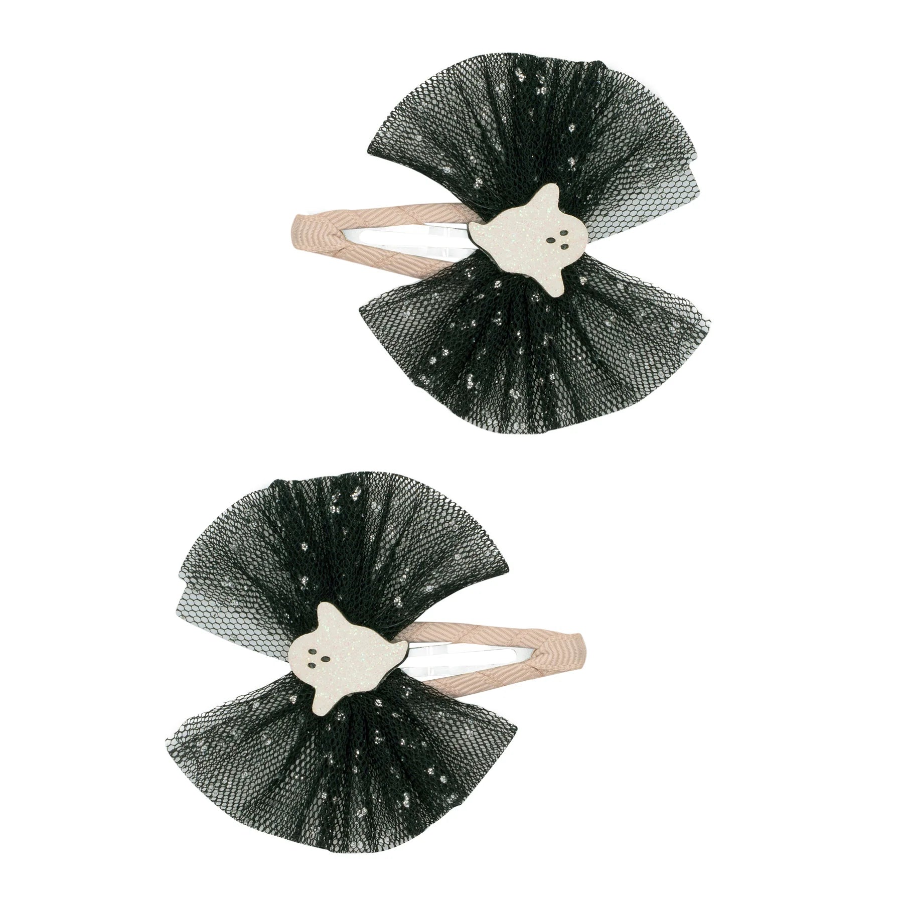 Mimi +Lula Ghoulish Ghost Tulle Hair Clips